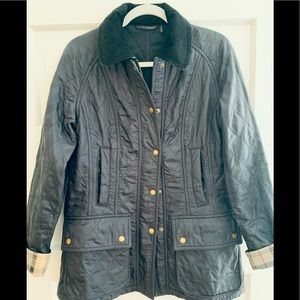 Barbour Women's Beadnel Quilted Jacket Navy US- 6